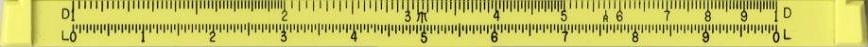 slide rule bottom
